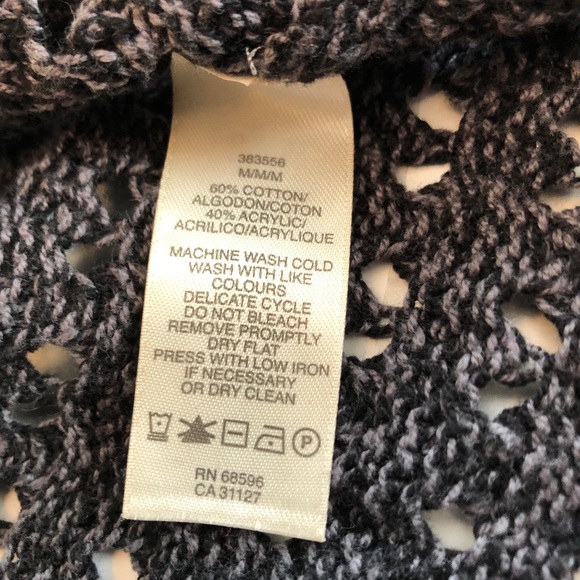 DKNY JEANS knit cardigan sweater size medium - Picture 4 of 6